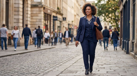How to style a plus size three-piece suit