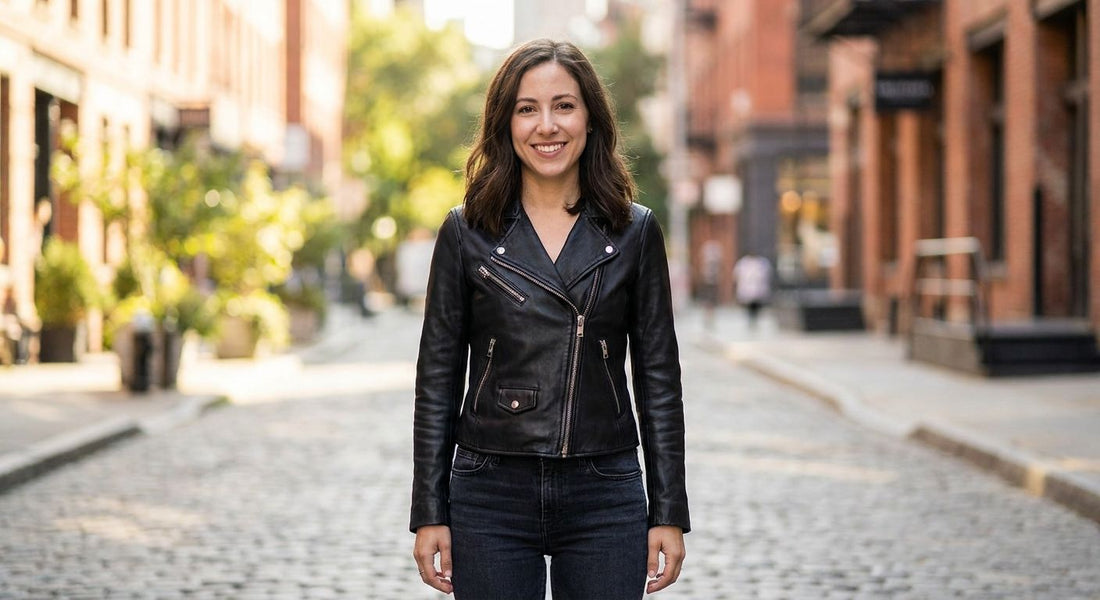 Leather jackets for petite women