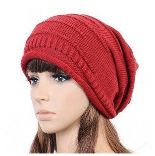 Women's Pleated Knitted Hip Hop Hat