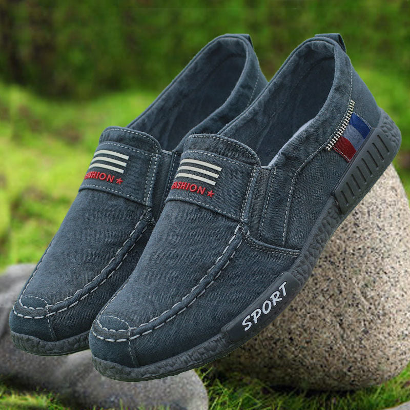 Men's Breathable And Wearable Casual Canvas Shoes