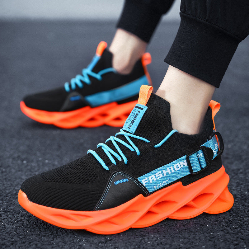 Breathable Sports Casual Shoes Flying Woven Mesh Running Shoes