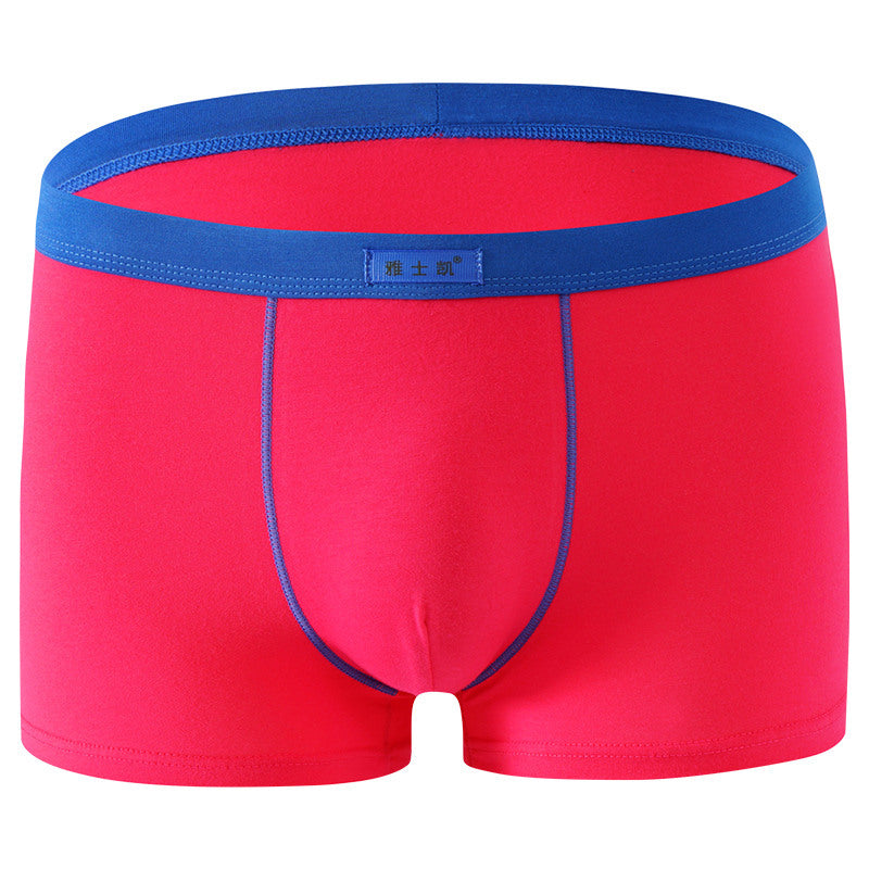 Plus Size Cotton Comfortable Sexy Solid Color Shorts Product information: Function: Breathable Fabric name: cotton Weave: Knitting Main fabric composition: cotton Style: boxer pants Color: white, yellow, red, black, apricot, watermelon red, sky blue, dark