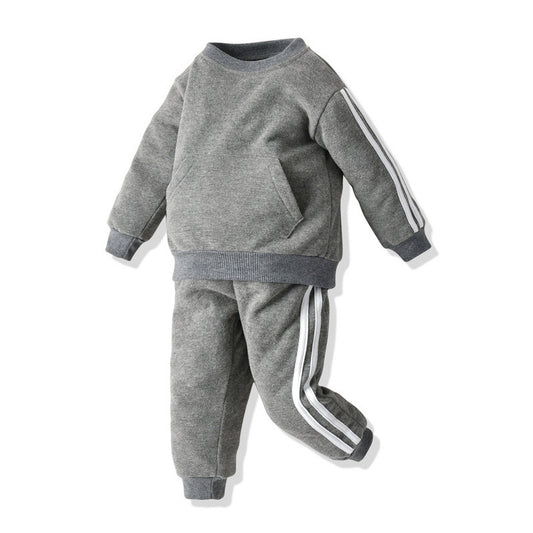 Children's Spring And Autumn Sportswear Suit Two-piece Suit