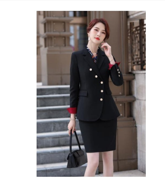 Women's Suits New Fashion Style Professional Work Clothes