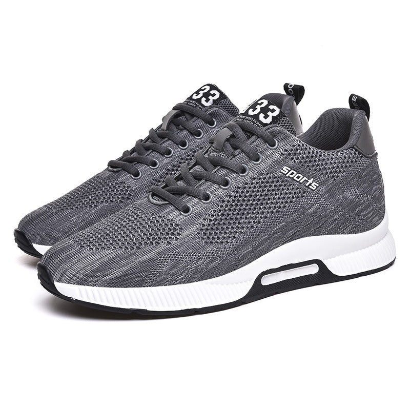 Fly Woven Sports Shoes Mesh Shoes Wear-resistant Running