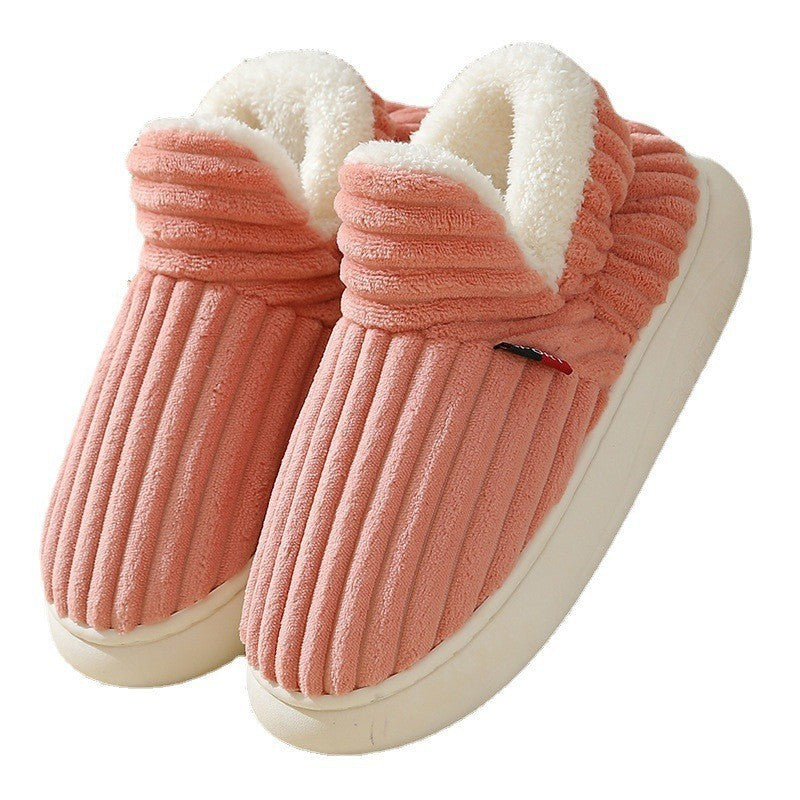 Men's And Women's Same Style Cotton Slippers