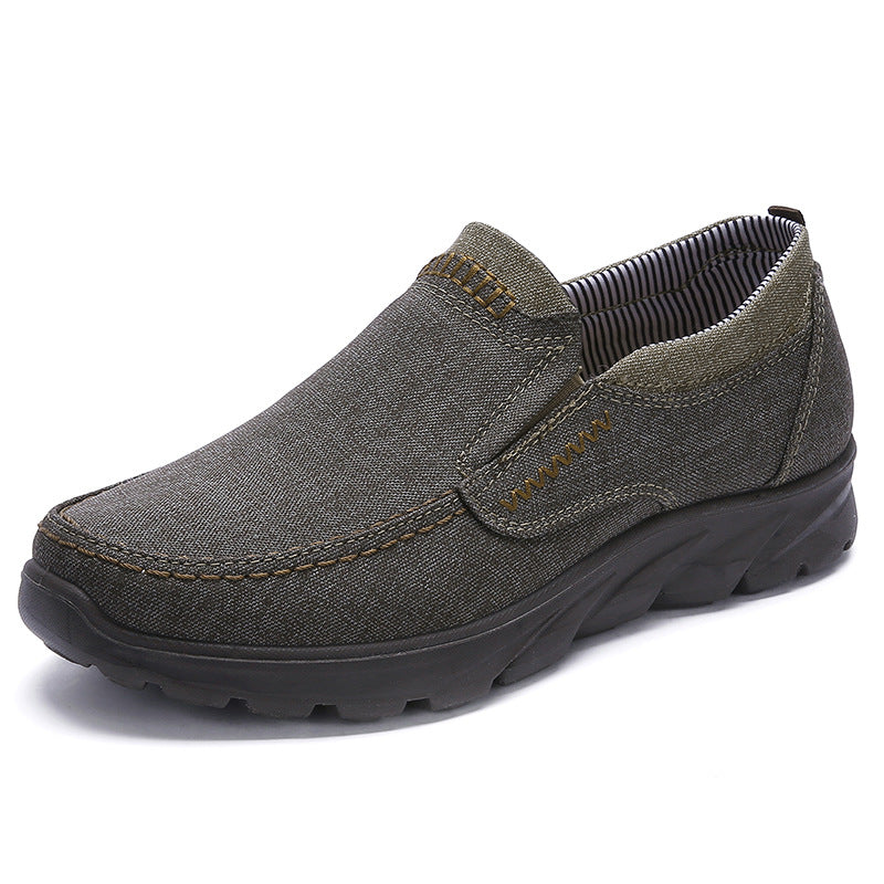 Spring And Autumn Middle-aged And Elderly Men's Shoes Breathable Soft Bottom