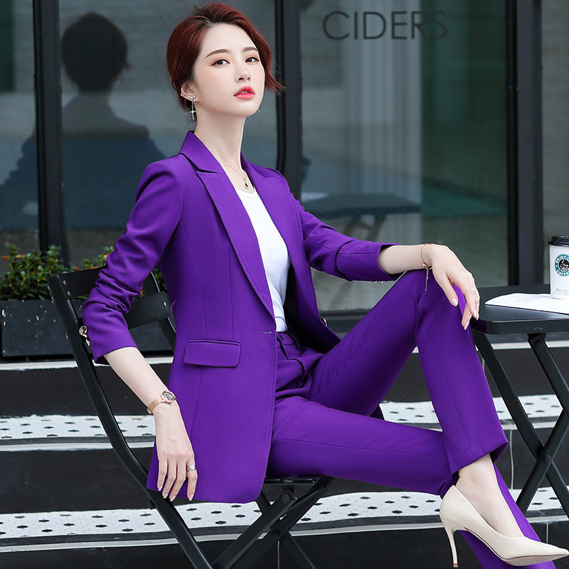 Suit Suit New High-end Ladies Suit Jacket Xiaoxiangfeng Overalls Yujiefeng