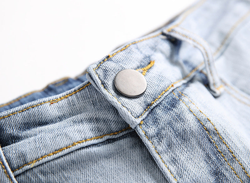 Men's jeans Main fabric component： cotton Men's jeans Main fabric component： cotton 0