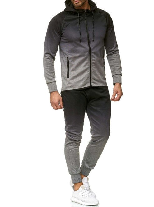 Men's suit sports style gradient