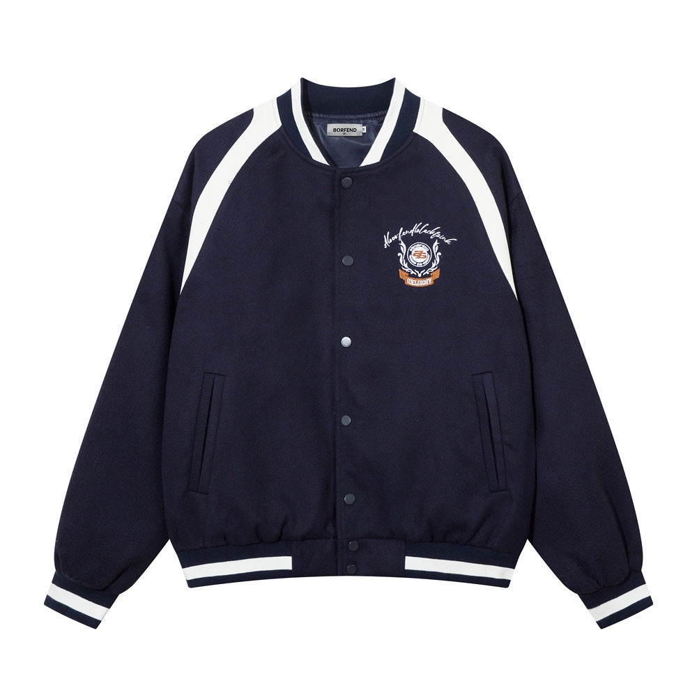 Fashion Personality Baseball Jacket Men