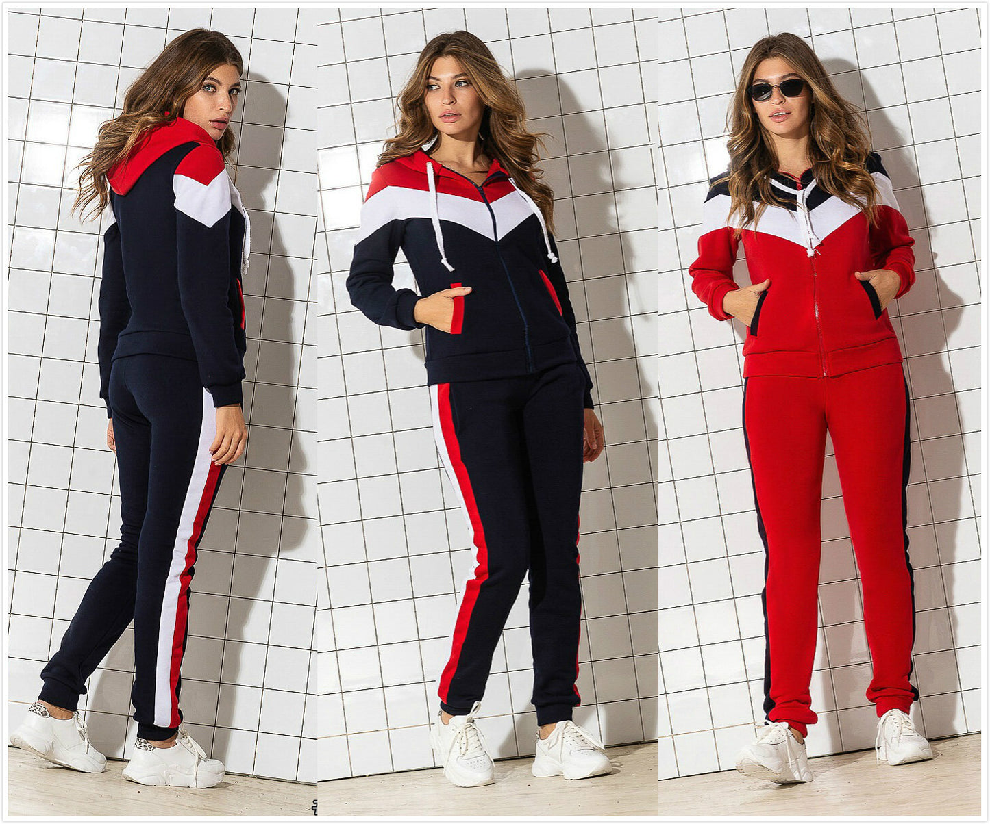 Casual fleece suit