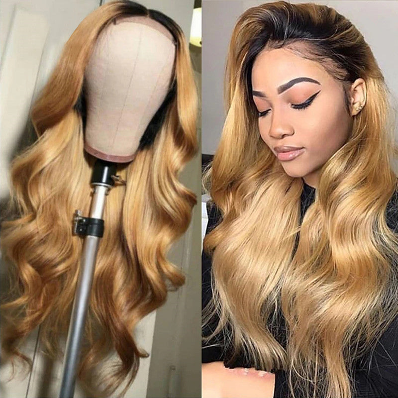 European and American Women's Wigs With Long Curls