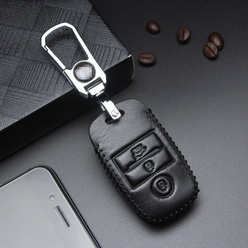 Car Key Genuine Leather Key Case Cover