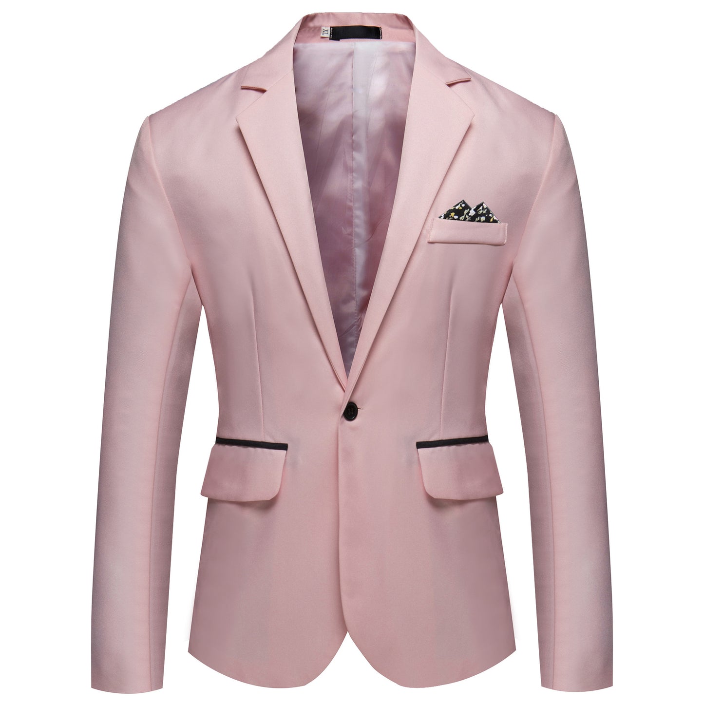 Solid Color Small Suit Hot Sale Men One Button Suit