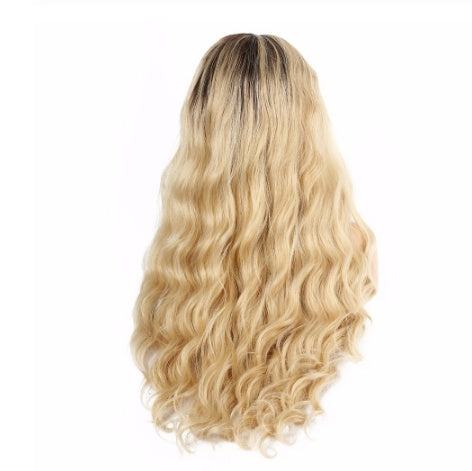 Long curly hair wig set