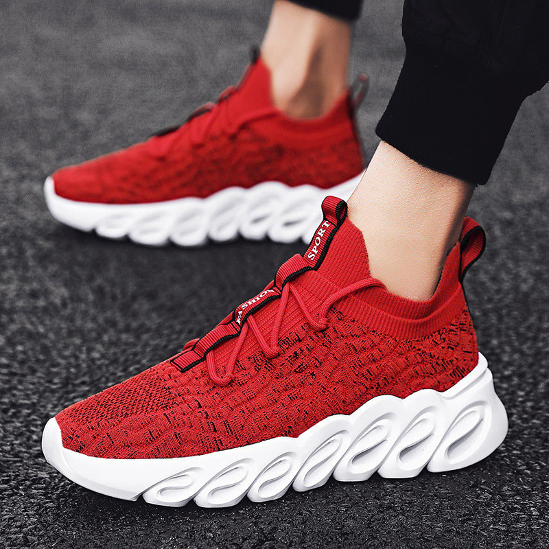 Men's fly woven mesh casual sports shoes