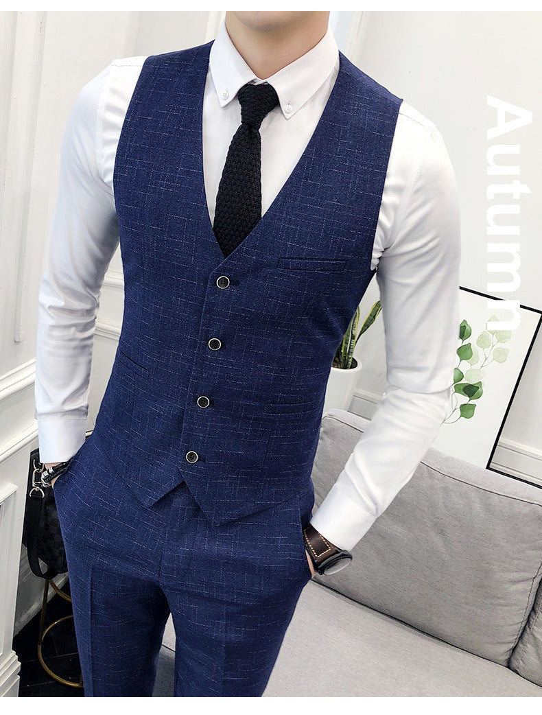 Wedding groomsmen wedding suit men's suit