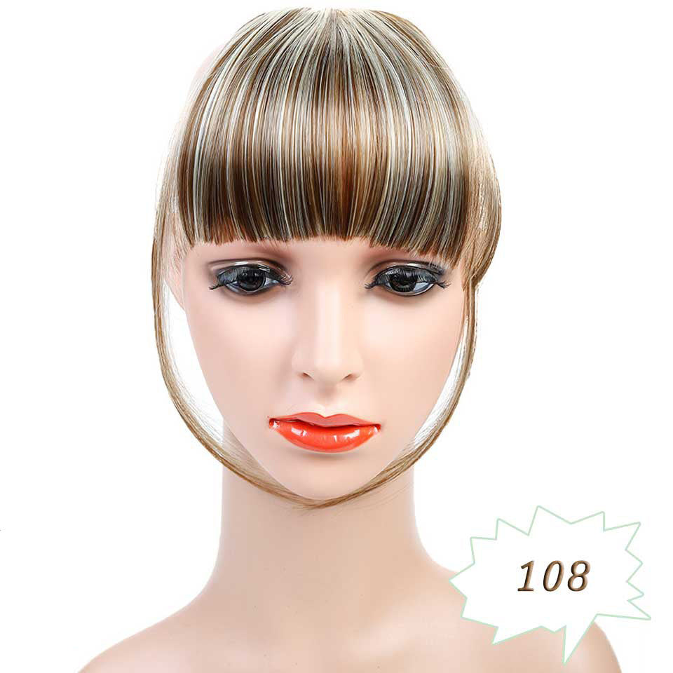 3D Clip-In Bangs Hair Extensions