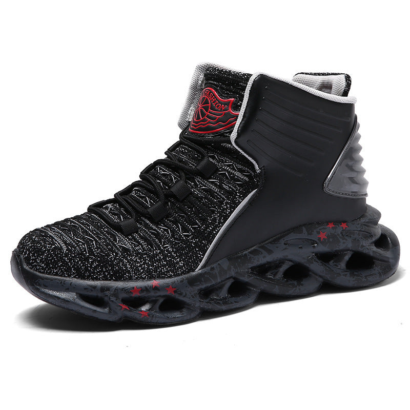 Basketball Shoes Blade Flying Woven Men's Shoes