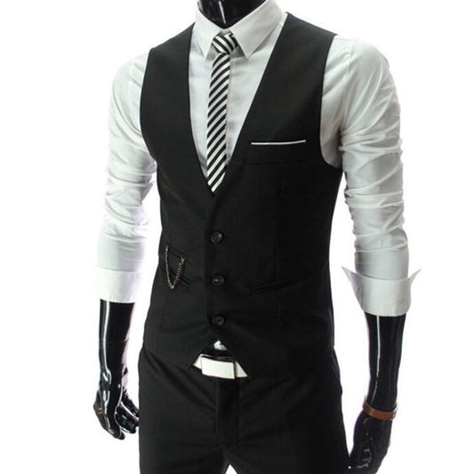 Suit vest male suit vest