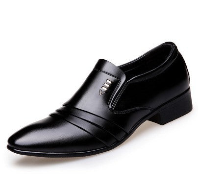 Leather Shoes Men Summer Breathable Men's Shoes