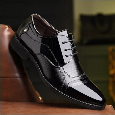 Men's Business Formal Wear Casual British Leather Shoes