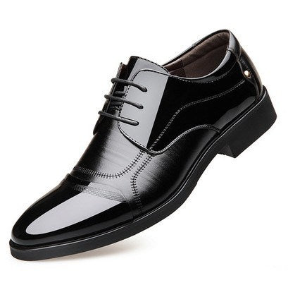 Men's Business Formal Wear Casual British Leather Shoes