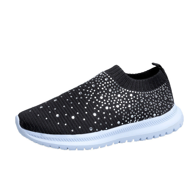 Net Yarn Sports Casual Shoes Flying Woven Sports Shoes