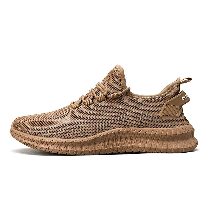 Autumn All-Match Trend Extra-Large Men's Shoes 45 Fly Woven Sports And Leisure