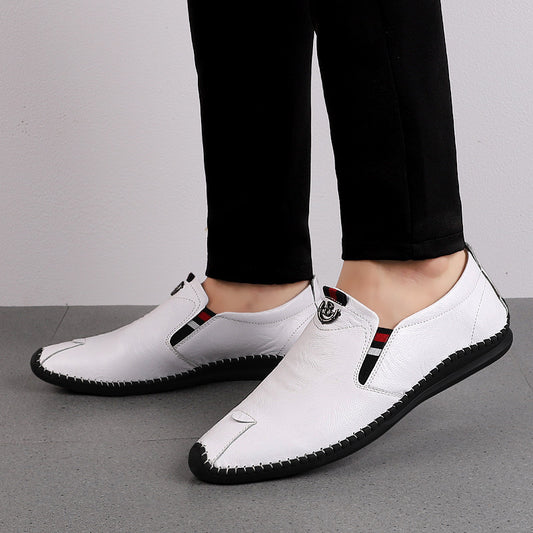 Lazy Casual Peas Shoes British Style Driving Shoes