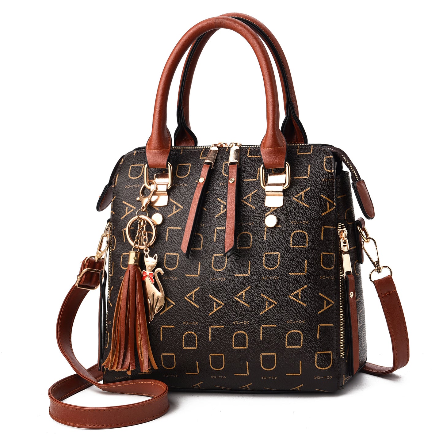 Bolso de mujer 2019 nuevo bolso de mujer bolso de hombro de ocio bolso de cuero PU de gran capacidad bolso cruzado