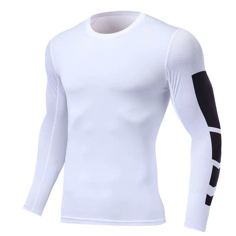 Men's Two-Piece Tights Long Sleeve Sports Suit