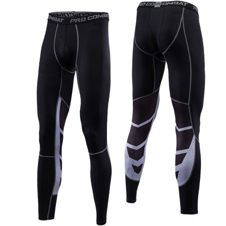 Men's Two-Piece Tights Long Sleeve Sports Suit