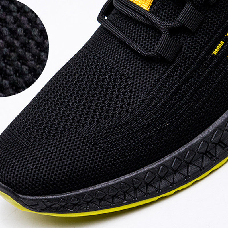 Men's Casual Fly Woven Breathable Sports Shoes