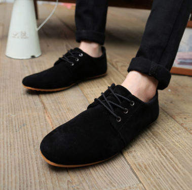 Summer New Lace Up Breathable Leather Shoes