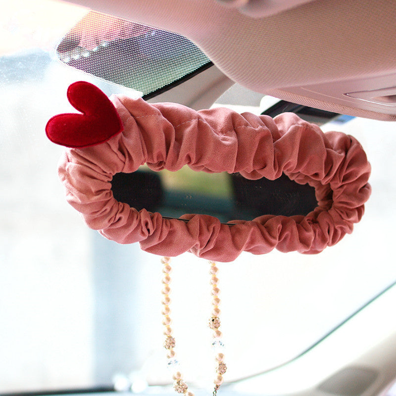 Car Interior Decoration Set Gear Cover Seat Belt Cover