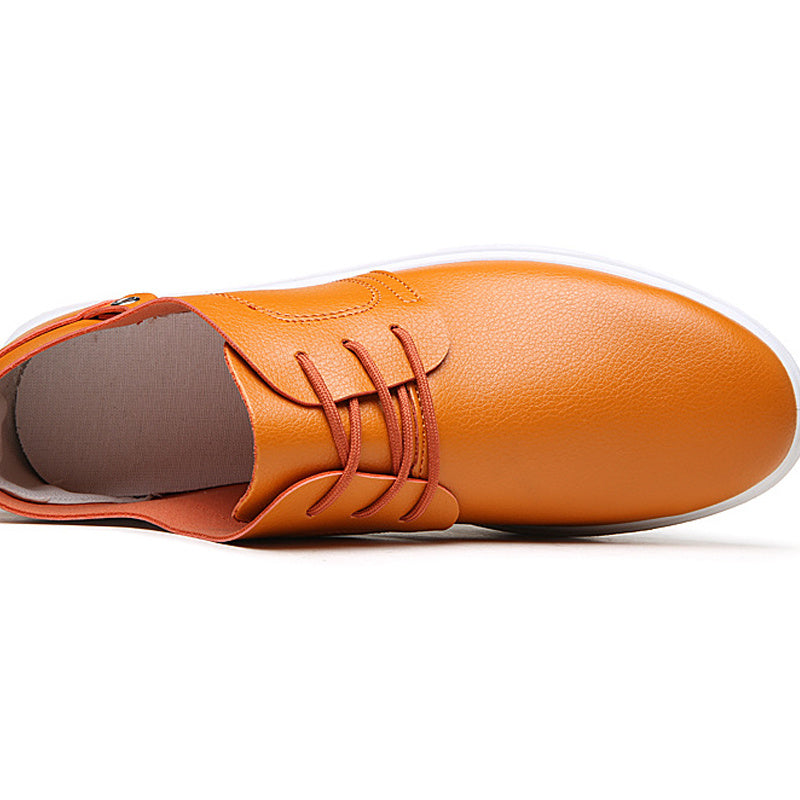 Men's Breathable All-Match Casual Leather Shoes