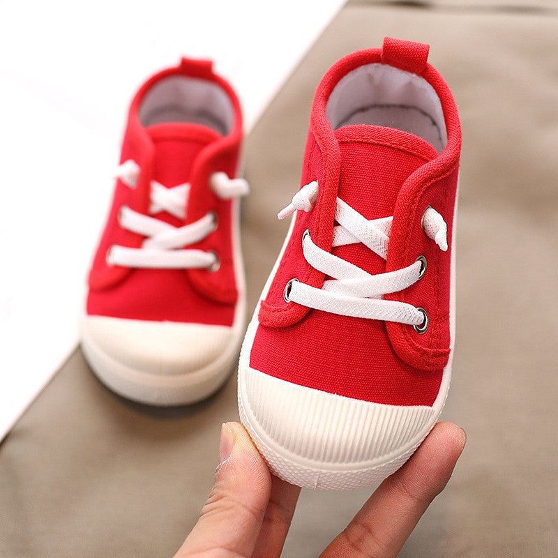 Kindergarten Indoor Shoes Baby Cloth Shoes Children Canvas Shoes