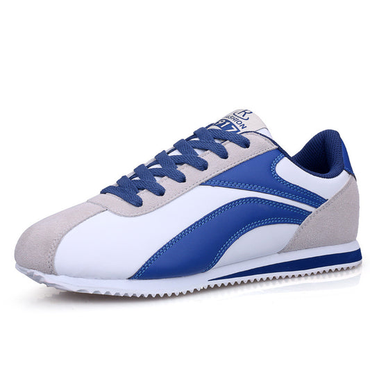 Spring Men'S Shoes, Retro Running Shoes, Low-Top Leather, Lightweight Forrest Shoes, Fashion Jogging Shoes, Casual Sports Shoes