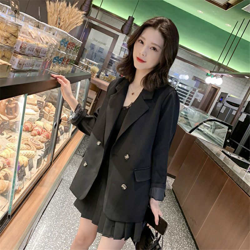 Small Suit Jacket Short Skirt Temperament Suit