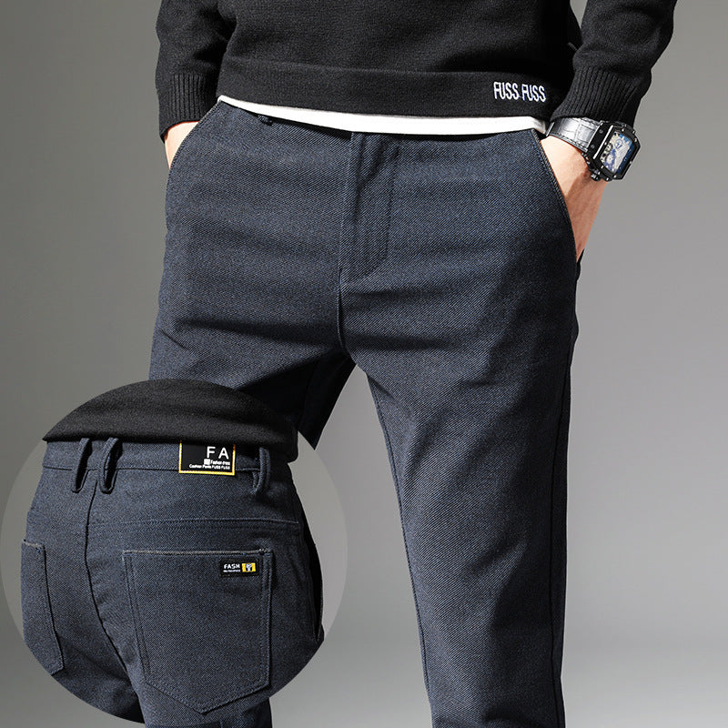 Men's Spring Leisure Trousers Long Trousers In The Young Business