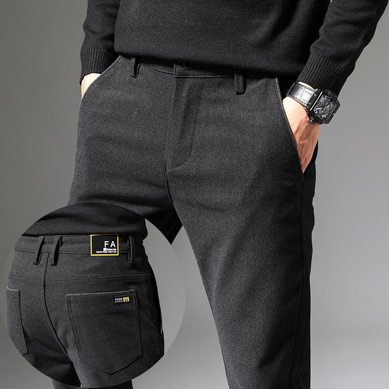 Men's Spring Leisure Trousers Long Trousers In The Young Business