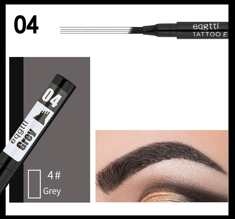 Anti-Sweat And Non-Fading Plastic Eyebrow