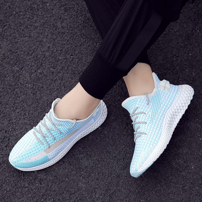 Fly Netting Top Casual Running Shoe Lady