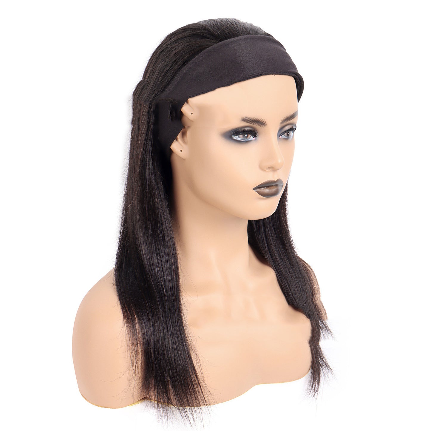 Human Hair Headband Wigs Hair Is Reversed, Hair Band, Wig And Headgear