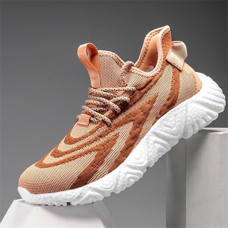 Youth Trendy Shoes Breathable Fly Woven Sports Men's Shoes