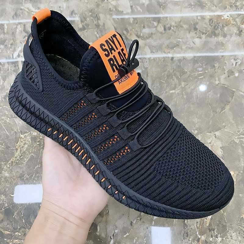 Flying Woven Breathable Casual Shoes