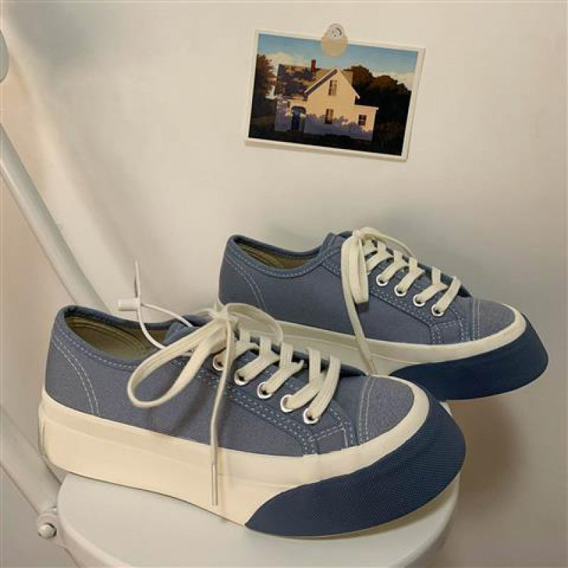 Niche Design Sense Versatile Canvas Shoes Salt Shoes