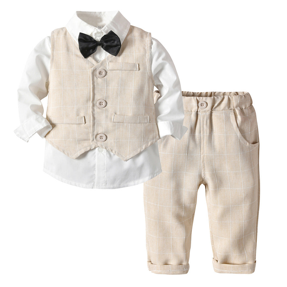 Boys Suits Blazers Clothes For Baby Wedding Formal Party